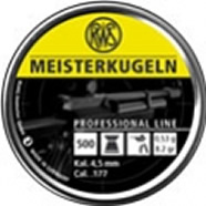 RWS MEISTERKUGELN 4,5mm 0,53g